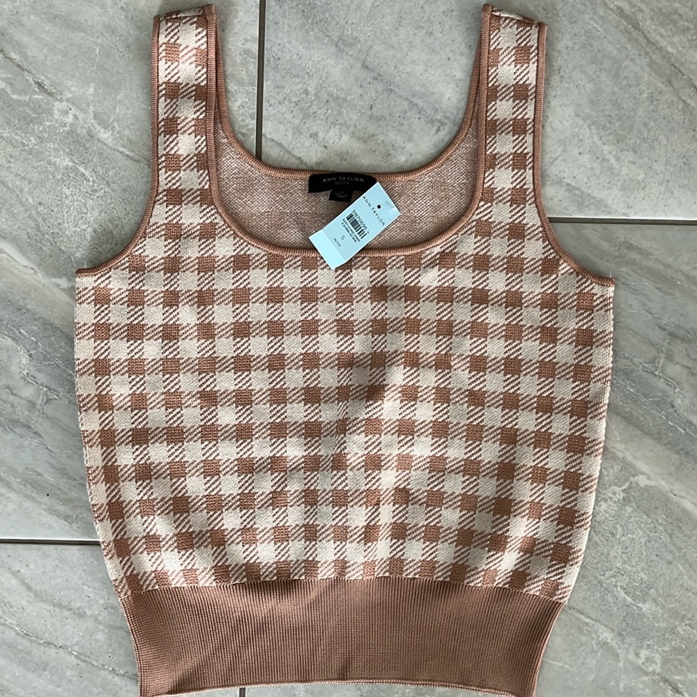 Ann Taylor NWT PS sweater shell